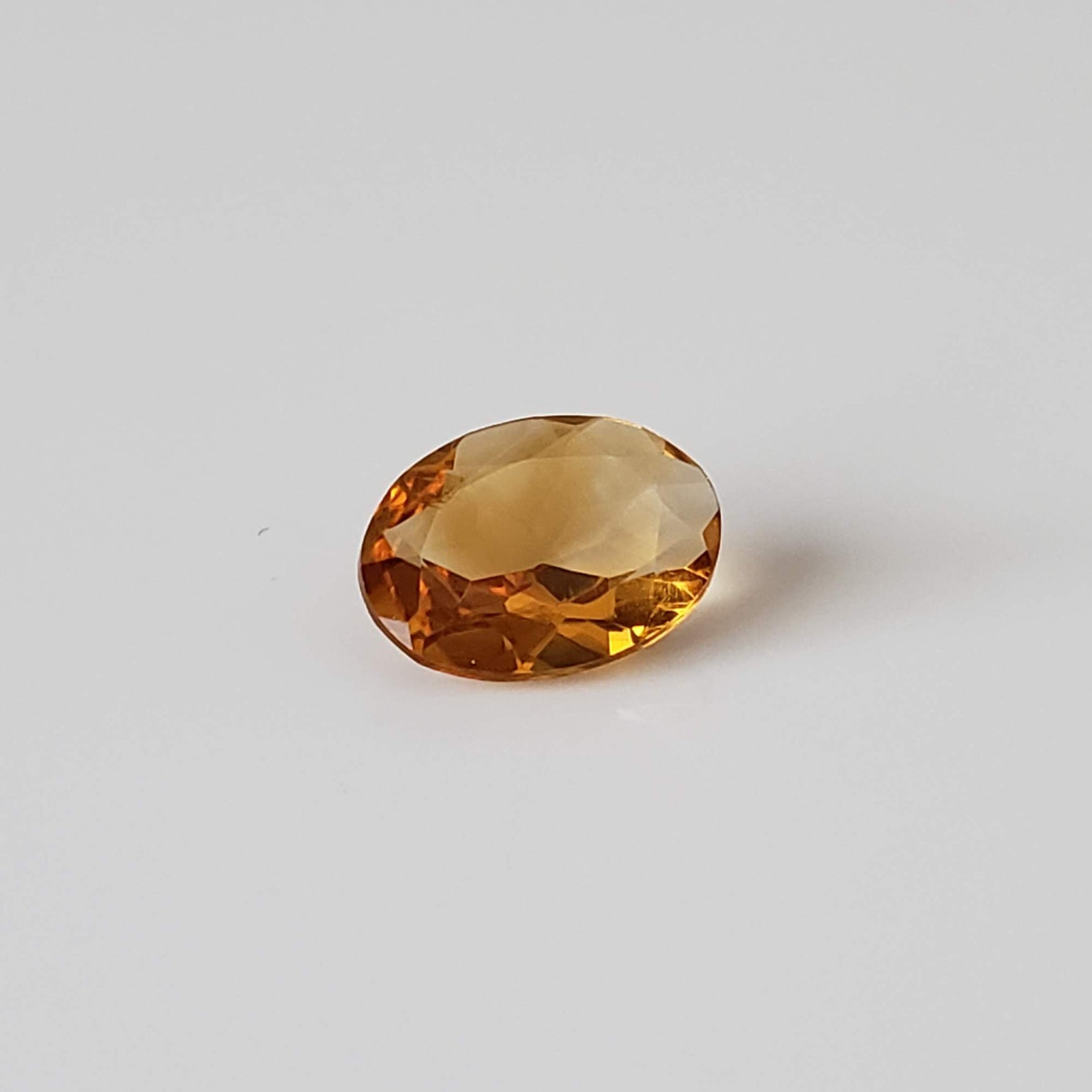  Olive Quartz | Oval Cut | Golden | 8x6mm 2
