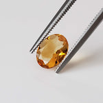  Olive Quartz | Oval Cut | Golden | 8x6mm 6