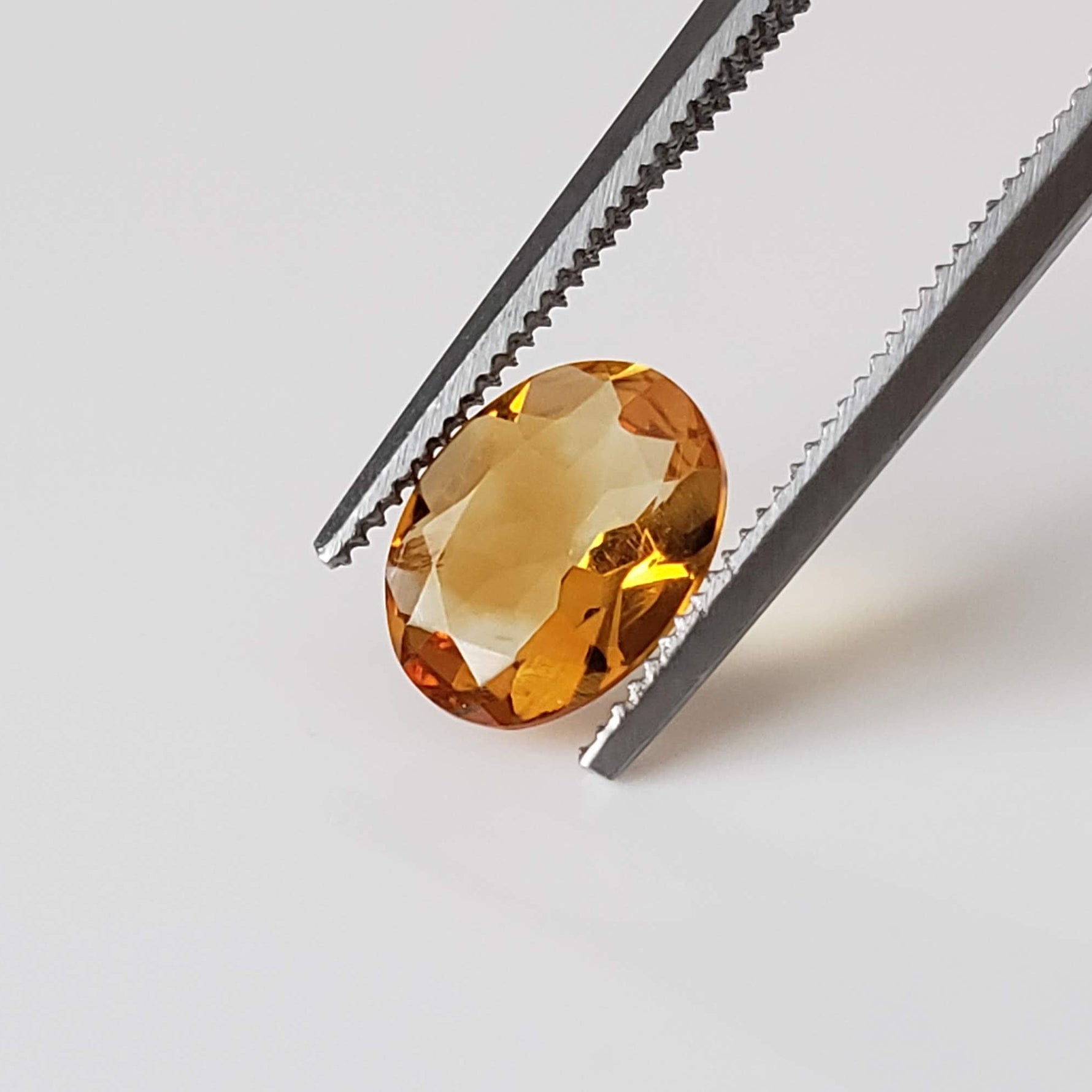  Olive Quartz | Oval Cut | Golden | 8x6mm 6