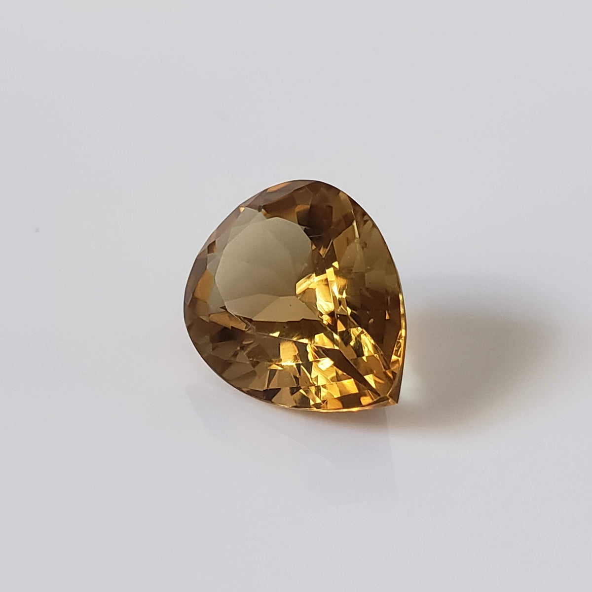  Olive Quartz | Pear Shape Cut | 18x13mm 2