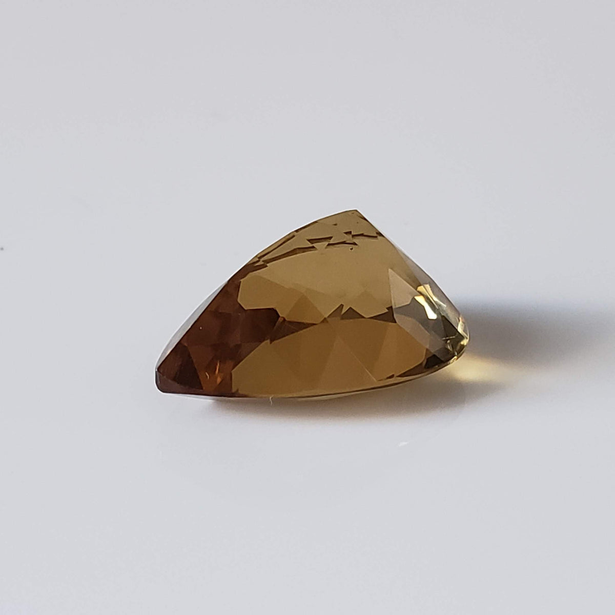  Olive Quartz | Pear Shape Cut | 18x13mm 6