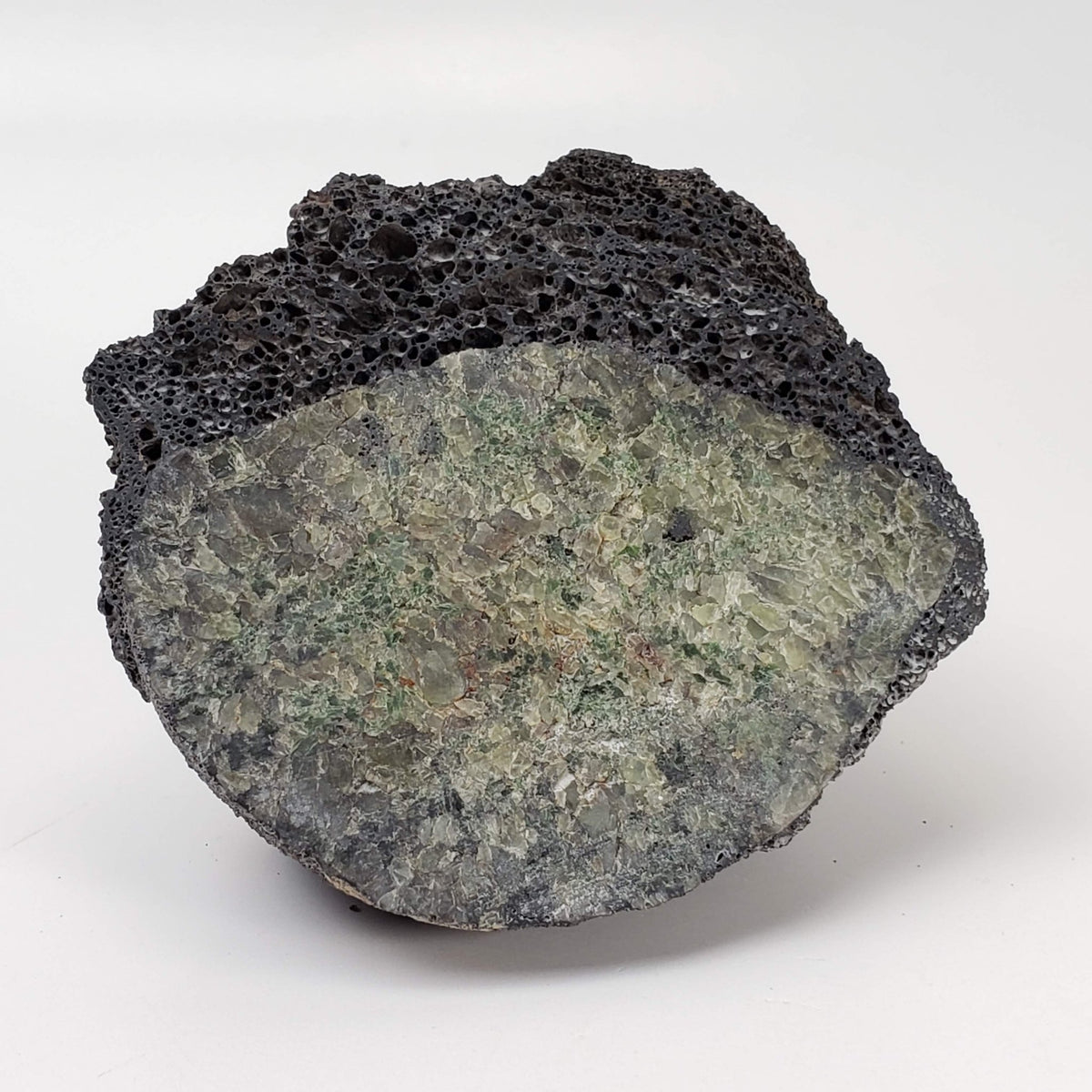  Olivine Volcanic Bomb | Lava Coated Crystal | 140 gr | Mt Shadwell Volcano, Australia 