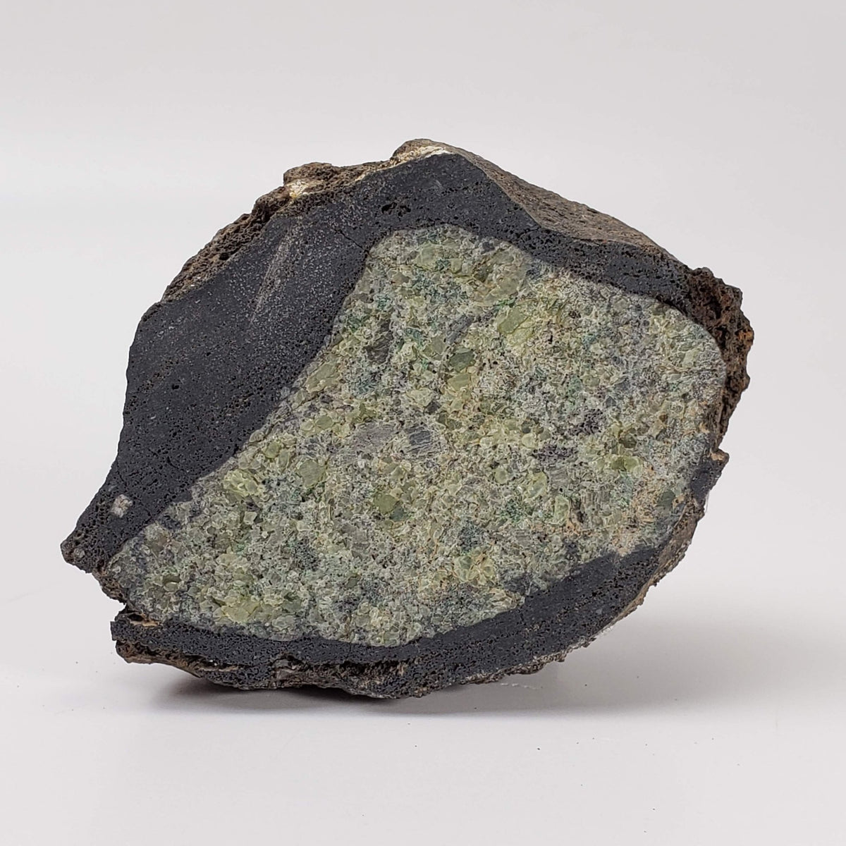  Olivine Volcanic Bomb | Lava Coated Crystal | 173 gr | Mt Shadwell Volcano, Australia | SO24 