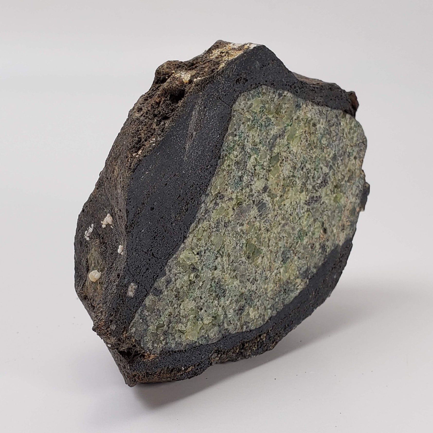  Olivine Volcanic Bomb | Lava Coated Crystal | 173 gr | Mt Shadwell Volcano, Australia | SO24 1