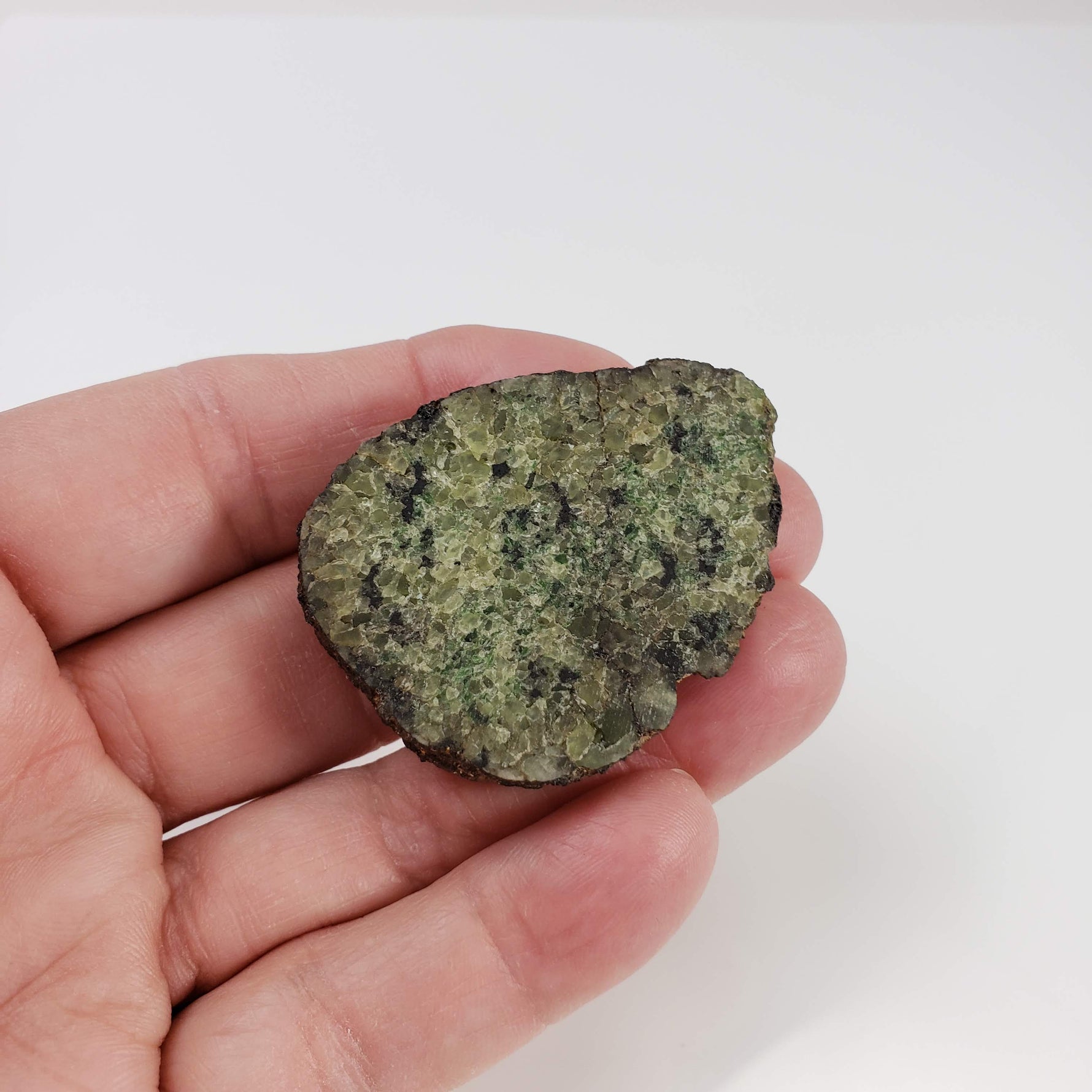  Olivine Volcanic Bomb | Lava Coated Crystal | 32.6 gr | Mt Shadwell Volcano, Australia 9