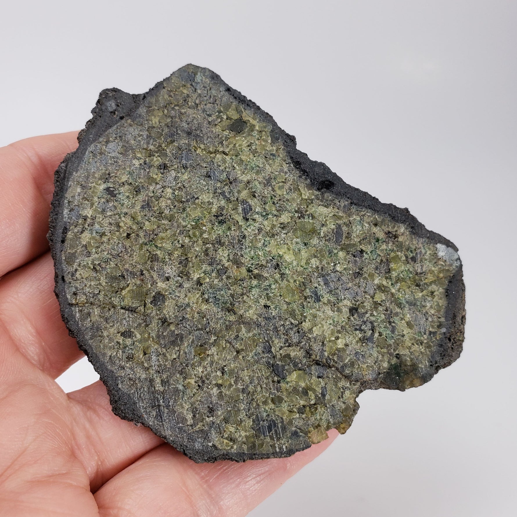 Olivine Volcanic Bomb | Lava Rock Crystal | 108.2 gr | Mt Shadwell Volcano, Australia 6