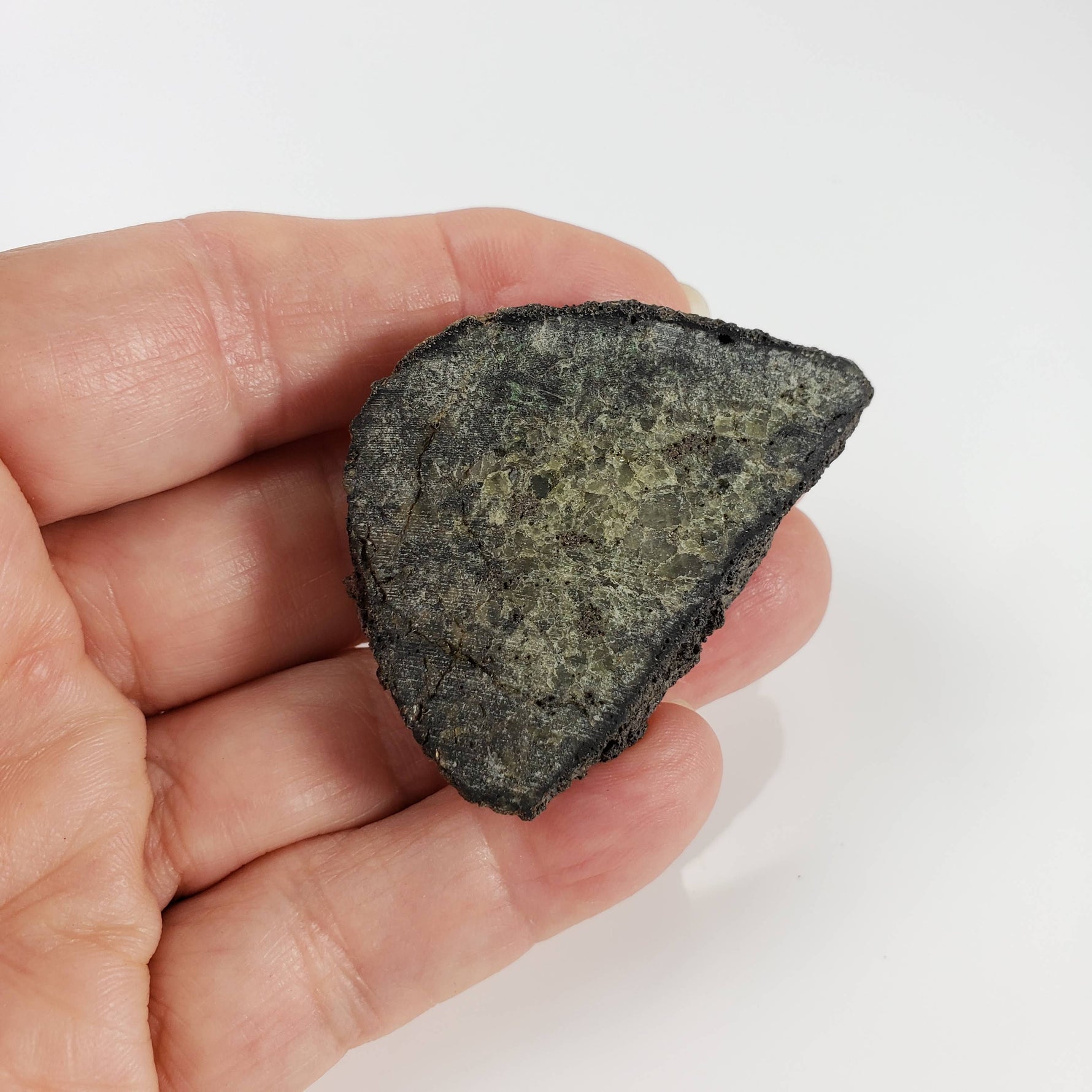 Olivine Volcanic Bomb | Lava Rock Crystal | 32.5 gr | Mt Shadwell Volcano, Australia 6