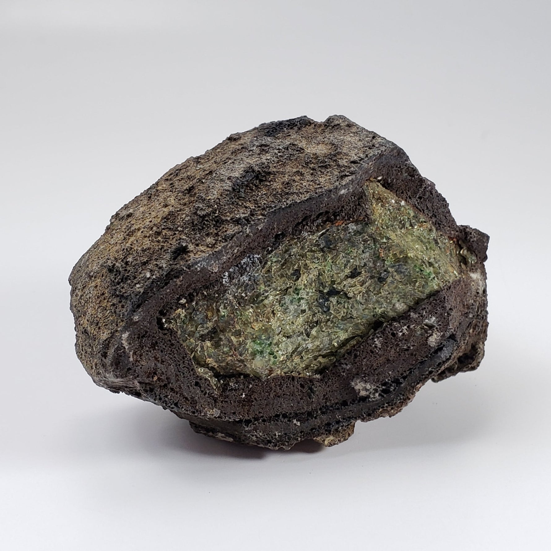  Olivine Volcanic Bomb | Rock Lava Crystal | 157.6 gr | Mt Shadwell Volcano, Australia | SO24 