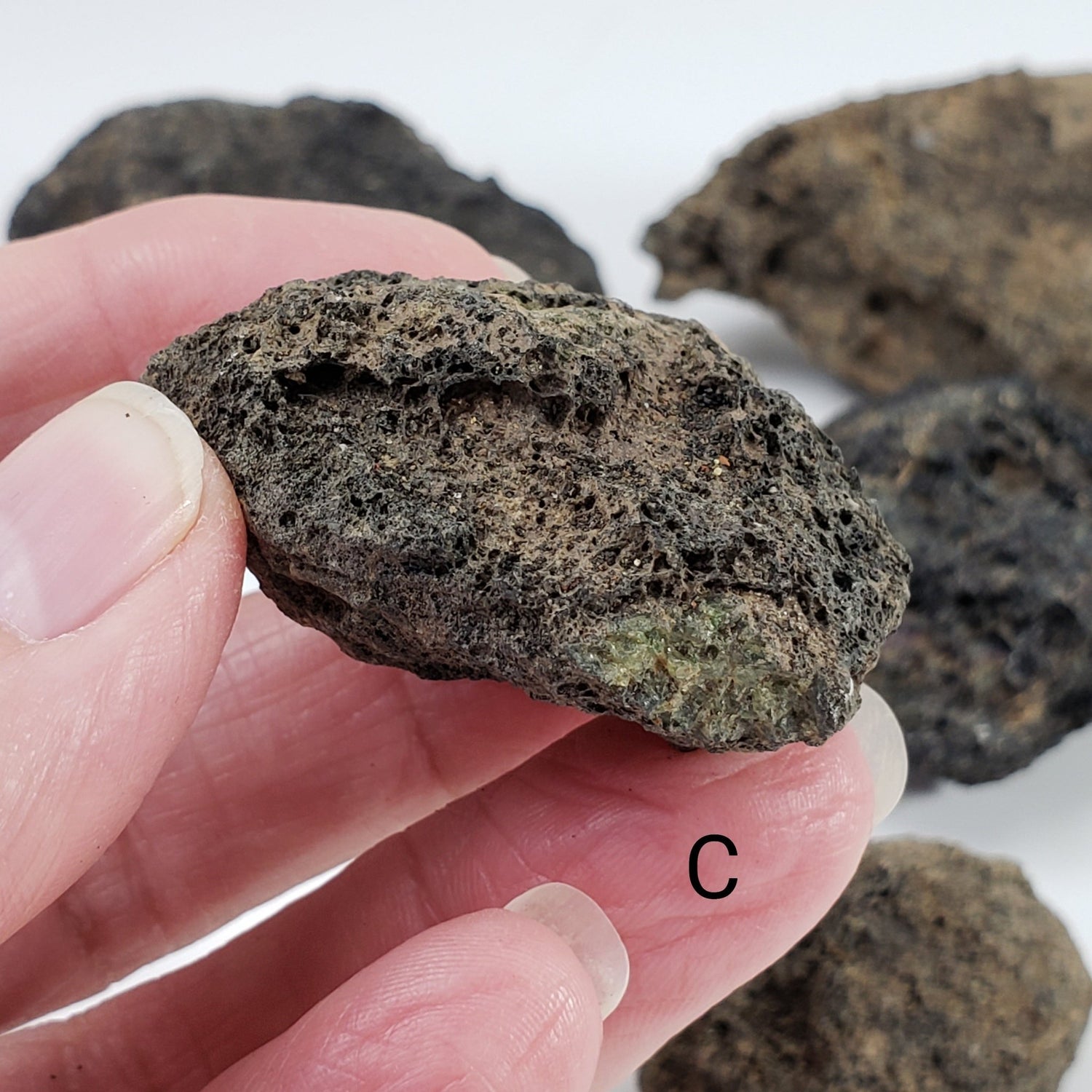  Olivine Volcanic Bombs | Uncut Lava Rock Crystal | Mt Shadwell Volcano, Australia 7