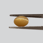  Opal Cats Eye | Oval Cabochon | Yellow | 9x7mm 2.2ct | SO24 1
