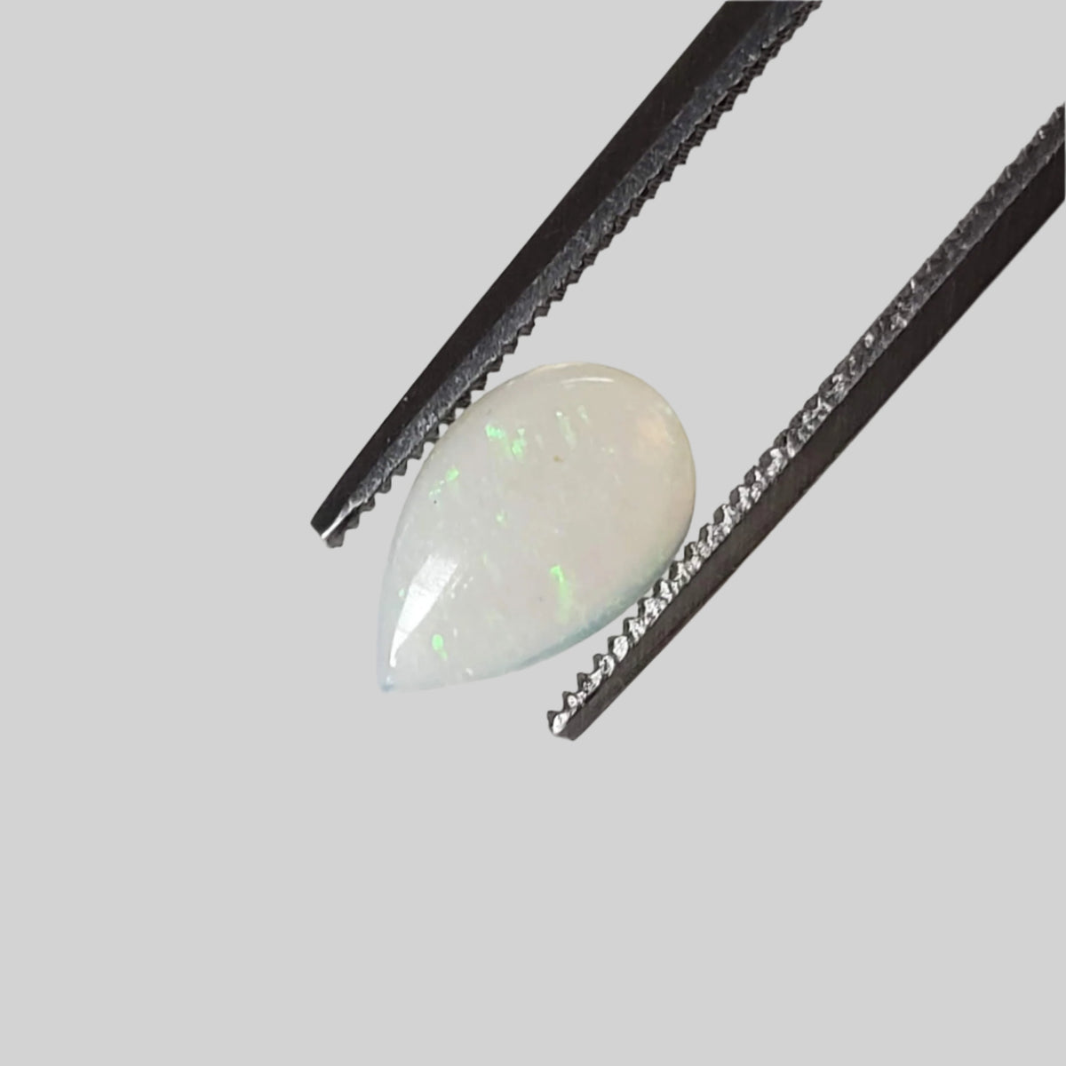 Opal | Pear Shape Cabochon | Rainbow | 9x6mm 0.5ct 