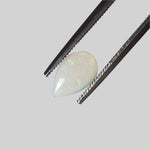  Opal | Pear Shape Cabochon | Rainbow | 9x6mm 0.5ct 