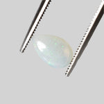  Opal | Pear Shape Cabochon | Rainbow | 9x6mm 0.5ct 3
