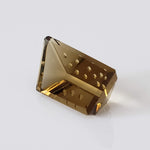  Oro Verde Citrine | Fancy Laser Cut | Olive Green | 26.6x13.6mm 20.8ct 5