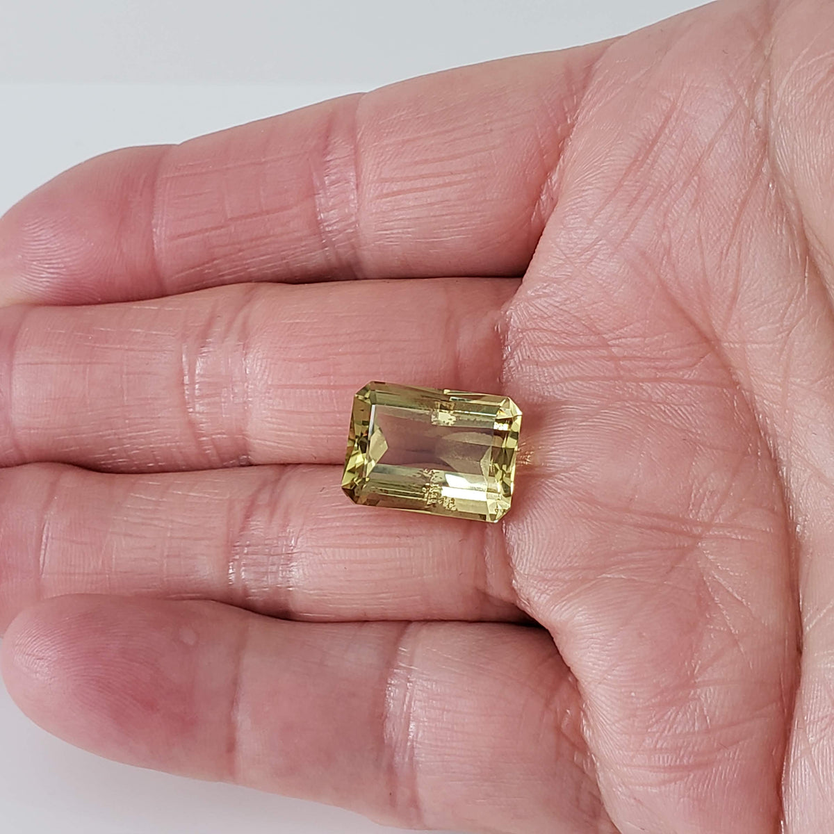  Oro Verde Citrine | Octagon Cut | Olive Green | 16x12mm 6