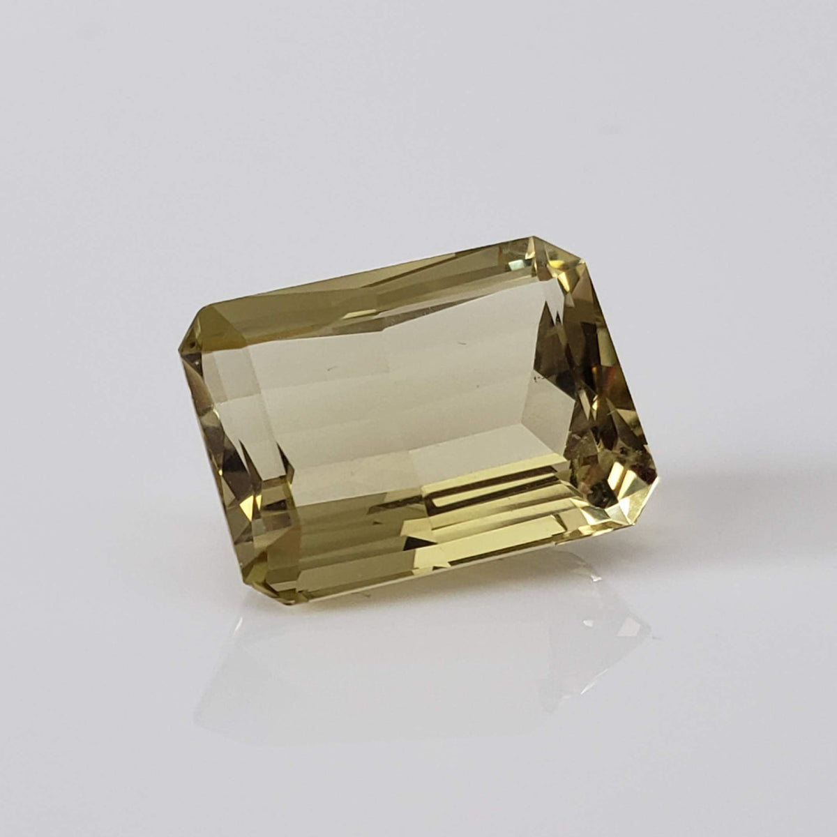  Oro Verde Citrine | Octagon Cut | Olive Green | 16x12mm 1