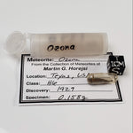 Ozona Meteorite | 0.158 Gr | Laboratory Vial | 1929 Rare H6 Chondrite | Texas, USA 0