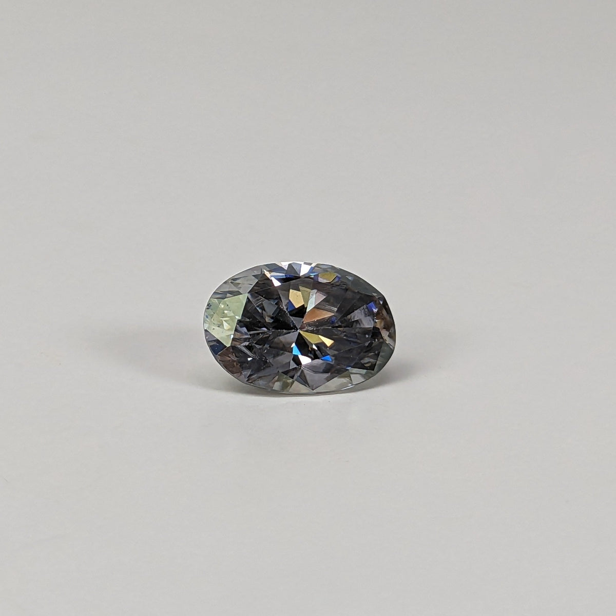  Moissanite | Oval Cut | Platinum | 14x10mm 