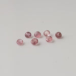  Pezzottaite | Round Cut | Rare Untreated Gemstone | Pink | 1.8mm | SO24 3