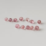  Pezzottaite | Round Cut | Rare Untreated Gemstone | Pink | 1.8mm | SO24 6