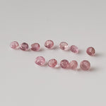  Pezzottaite | Round Cut | Rare Untreated Gemstone | Pink | 1.8mm | SO24 8