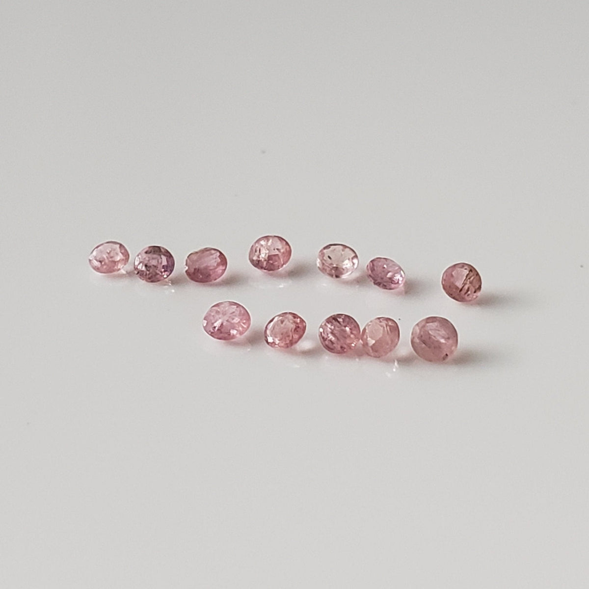  Pezzottaite | Round Cut | Rare Untreated Gemstone | Pink | 1.8mm | SO24 9