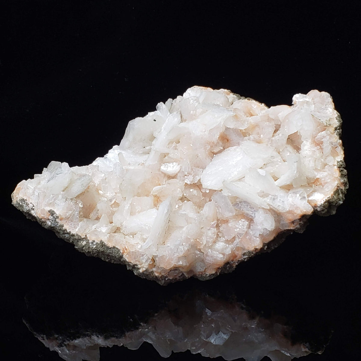  Pink Stilbite Crystal Cluster | 487 grams | Jalgaon, India 