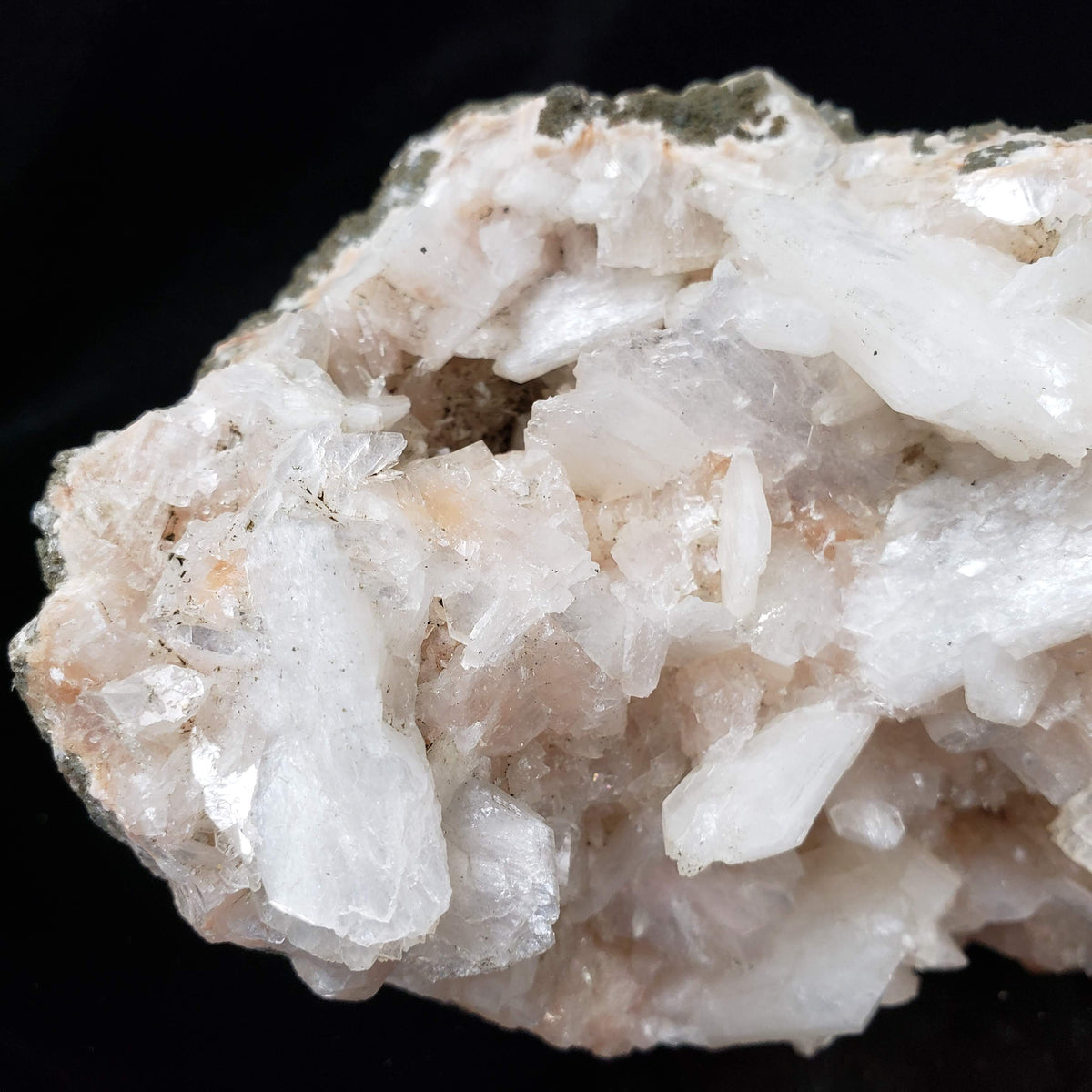  Pink Stilbite Crystal Cluster | 487 grams | Jalgaon, India 7