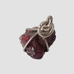  Pink Tourmaline Pendant | 925 Silver Wire Wrapped Pendant | Natural Raw Tourmaline 2