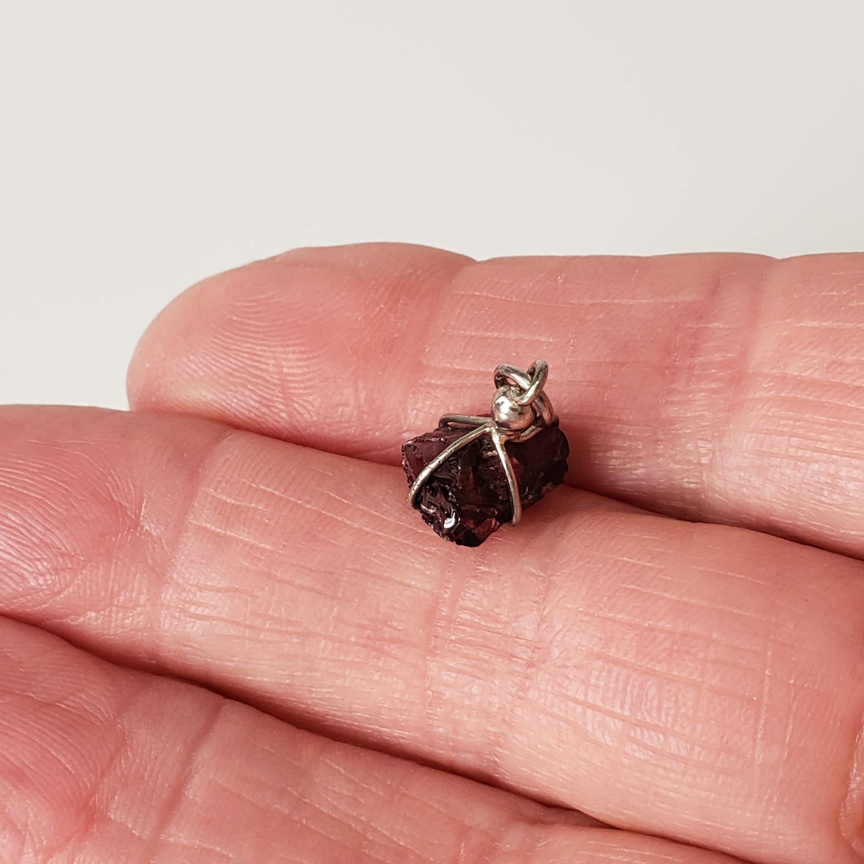  Pink Tourmaline Pendant | 925 Silver Wire Wrapped Pendant | Natural Raw Tourmaline 4