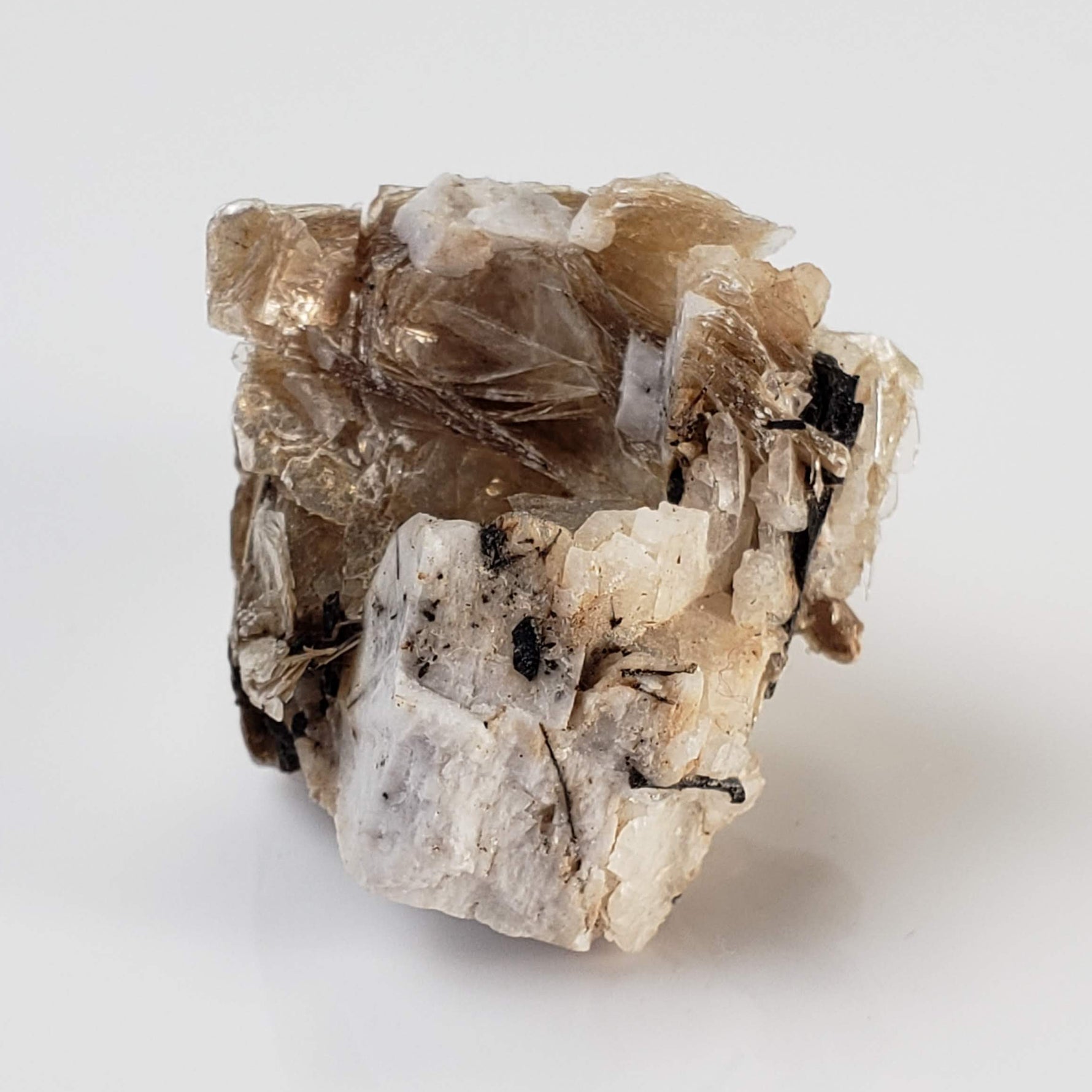  Polylithionite and Aegirine Crystal Cluster | 8.97 grams | Poudrette Quarry, Mont-Saint-Hilaire, Canada 3