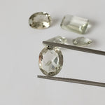  Prasiolite | Green Amethyst | 5 Piece Lot | Light Green | 30tcw | SO24 4
