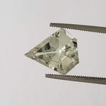  Prasiolite | Green Amethyst | Kite Shape Cut | Light Green | 13.7x12mm 4.7ct 6