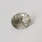  Prasiolite | Green Amethyst | Oval Concave Cut | Light Green | 14x10mm 5.56ct | SO24 1