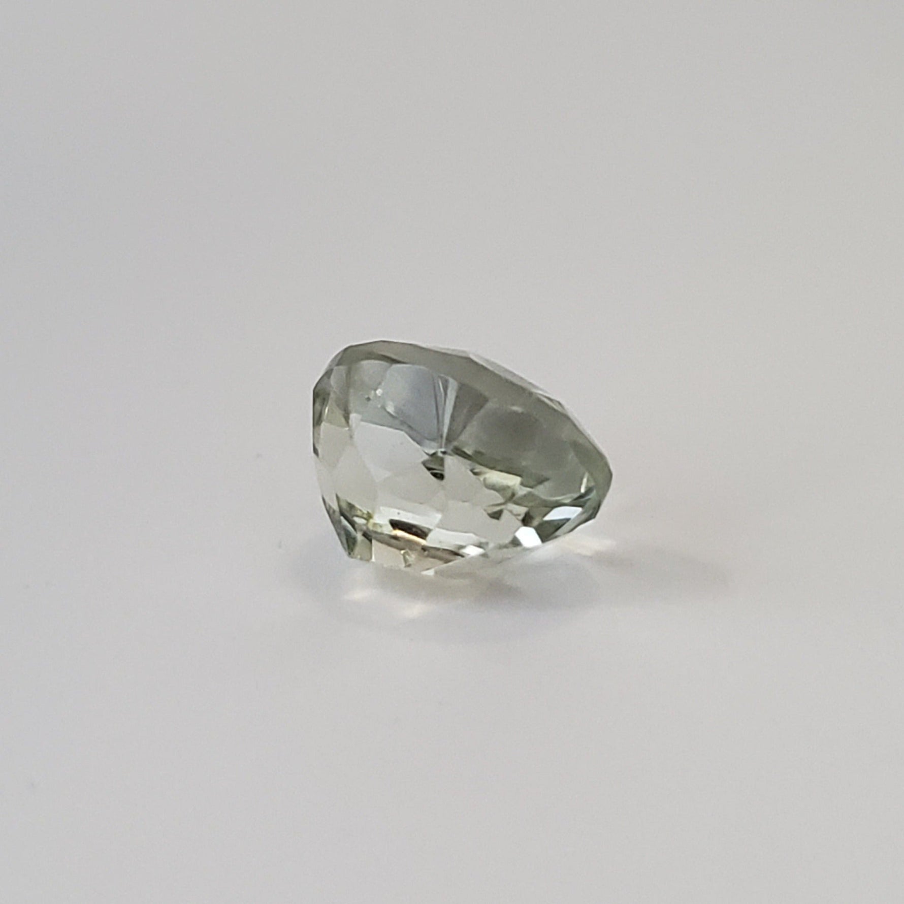 Prasiolite | Green Amethyst | Oval Cut | Light Green | 11.6x9.8mm 5.40ct | SO24 3