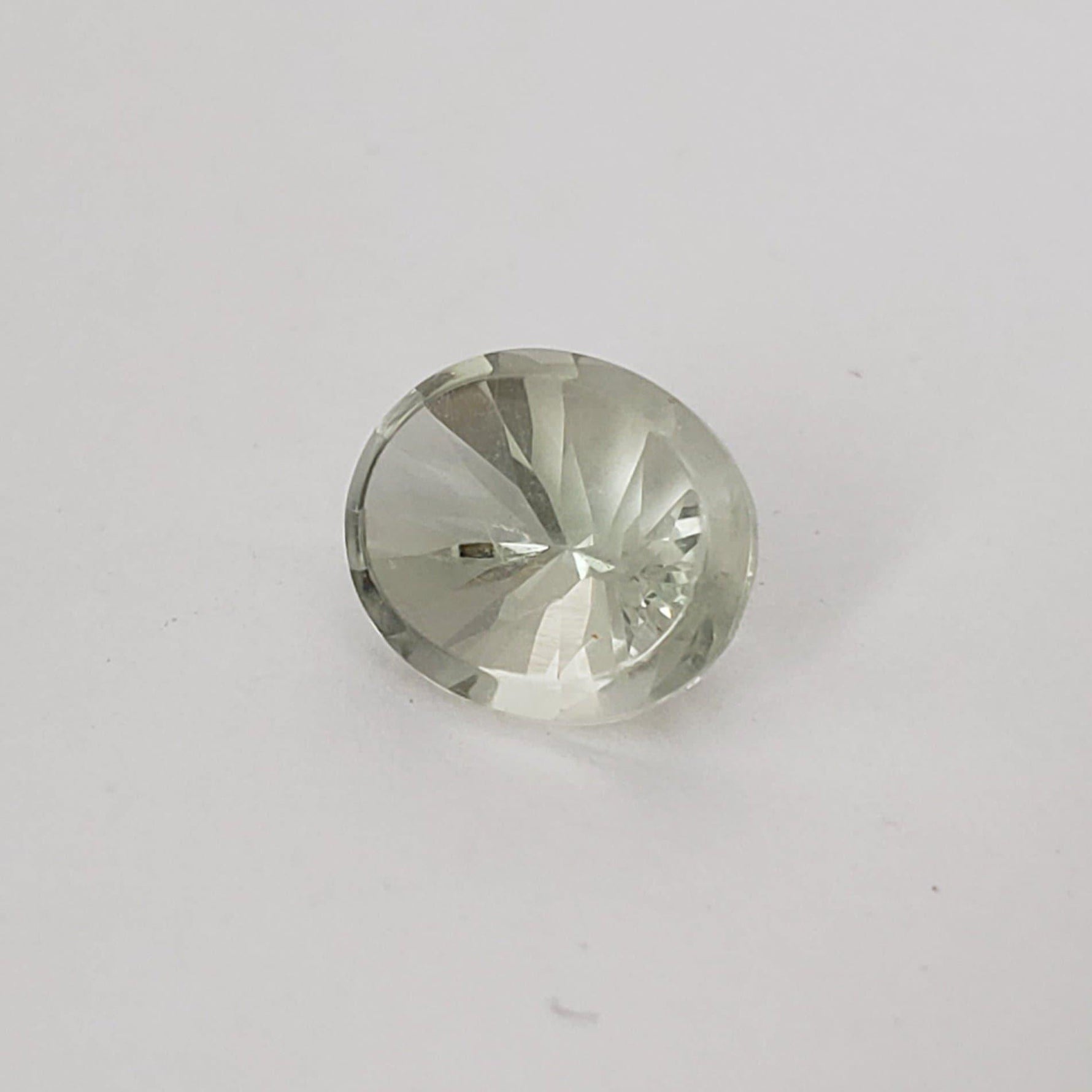  Prasiolite | Green Amethyst | Oval Cut | Light Green | 9.7x8mm 2.48ct | Brazil SO24 1