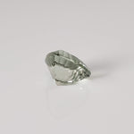  Prasiolite | Green Amethyst | Trilliant Concave Cut | Light Green | 12mm 5.4ct 6