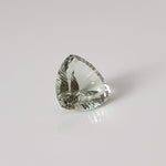  Prasiolite | Green Amethyst | Trilliant Concave Cut | Light Green | 12mm 5.4ct 1