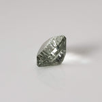 Prasiolite | Green Amethyst | Trilliant Concave Cut | Light Green | 12mm 5.4ct 5