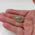  Prehnite | Barrel Cut | Apple Green | 23x15mm 43.6ct | Mali 6