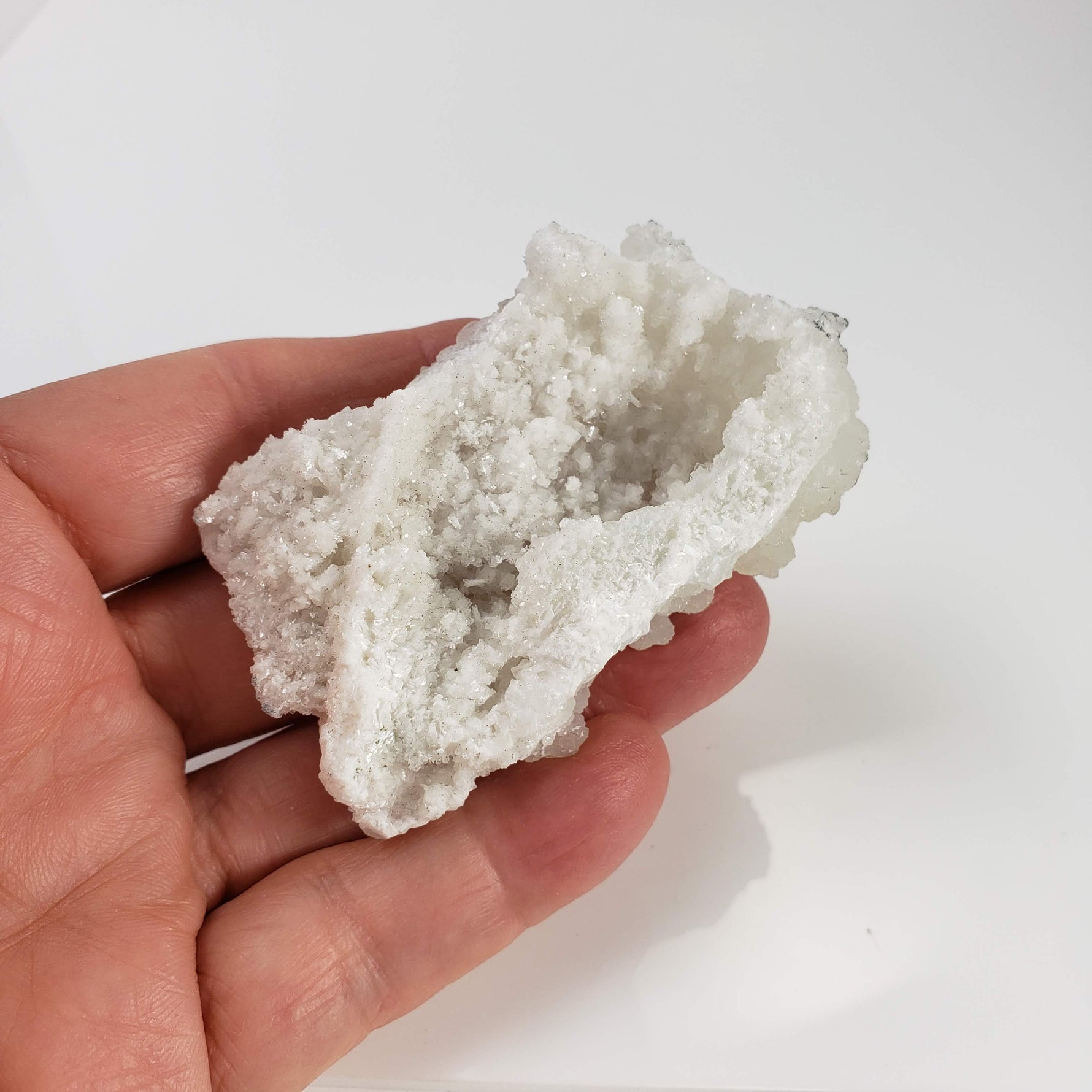  Prehnite Crystal Cluster | 68 grams | Mumbai, India 7