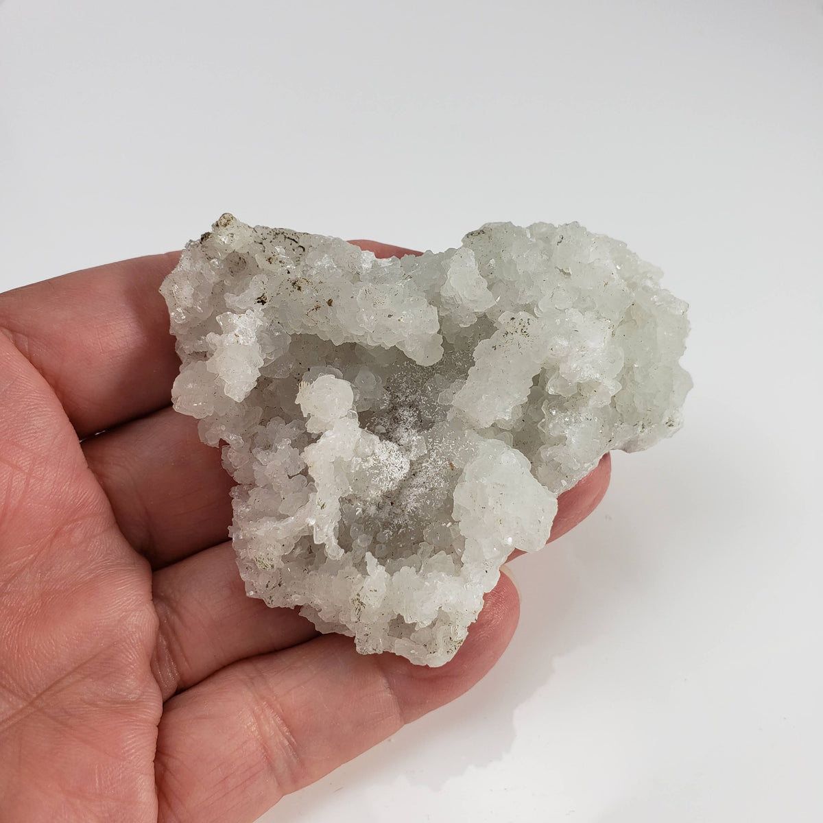 Prehnite Crystal Cluster | 74 gr | Mumbai, India 6
