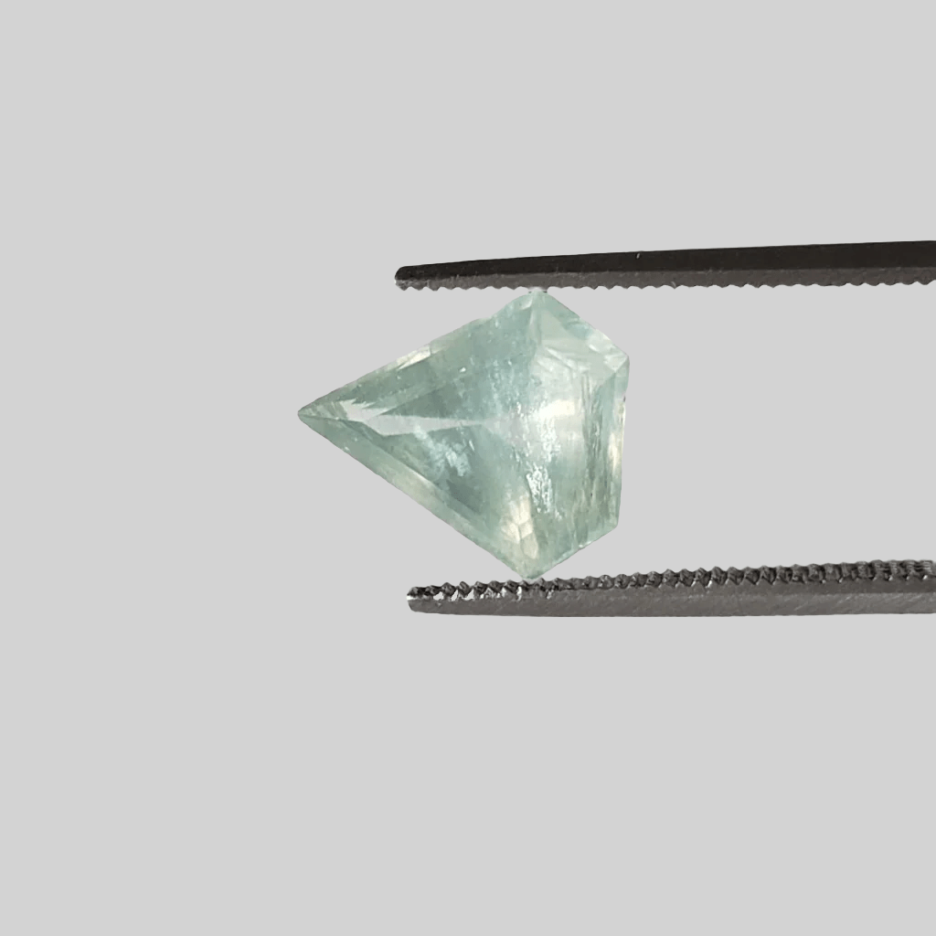  Prehnite | Kite Shape Cut | Green | 11.5x10mm 2.6ct 