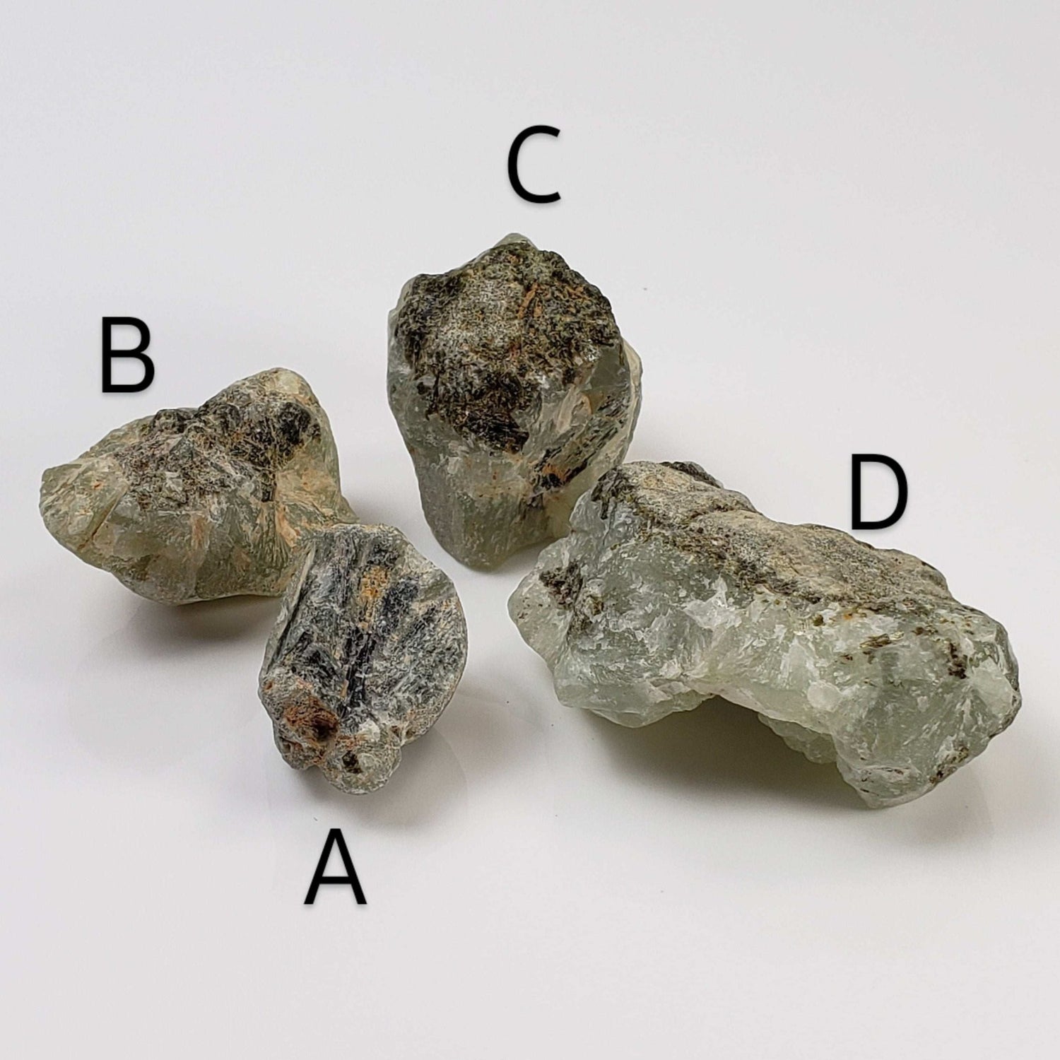  Prehnite Raw Clusters | Rough Prehnite | Africa 1