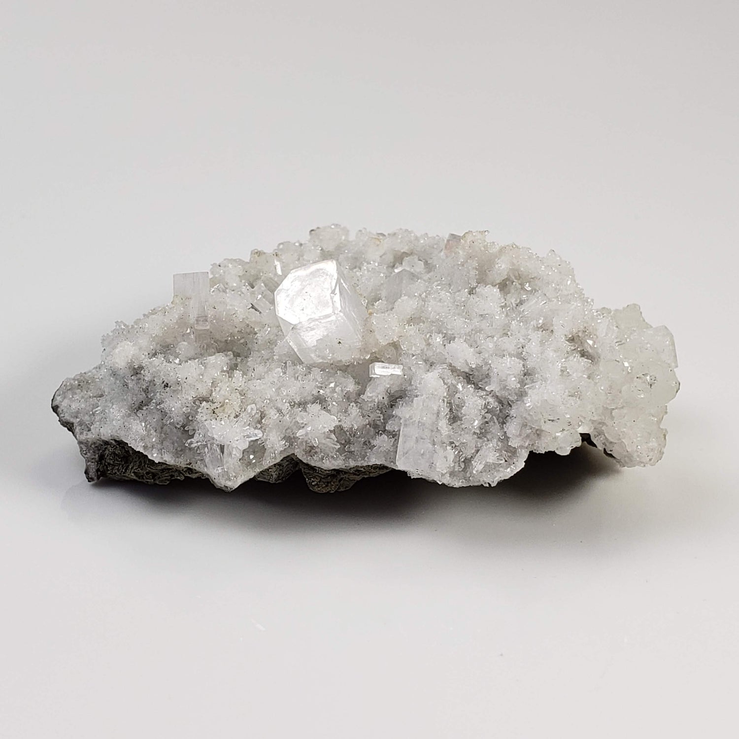 Prehnite and Apophyllite Crystal Cluster | 66 grams | Mumbai, India 1