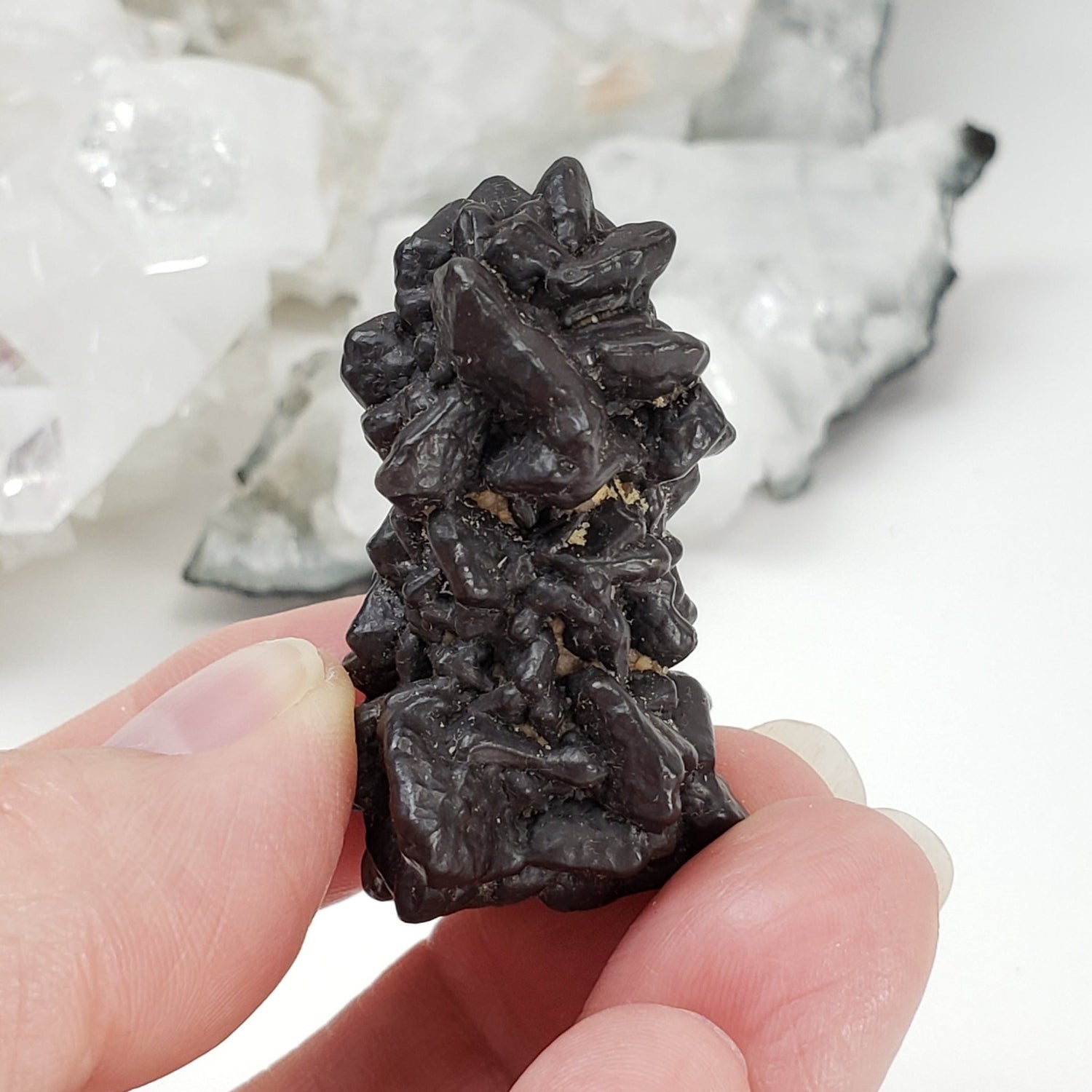  Pseudomorph Goethite After Marcasite | Prophecy Stone | 37.6 gr | Farafra Oasis, Egypt 3