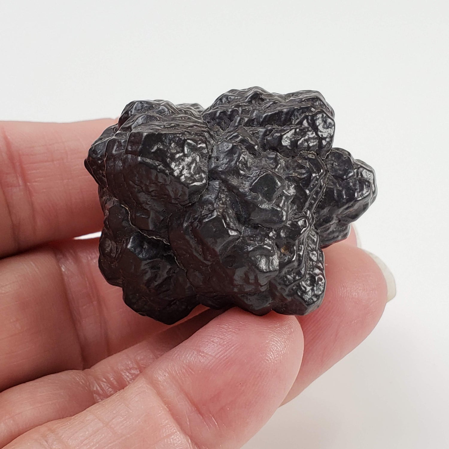  Pseudomorph Goethite After Marcasite | Prophecy Stone | 76.2 gr | Farafra Oasis, Egypt 6