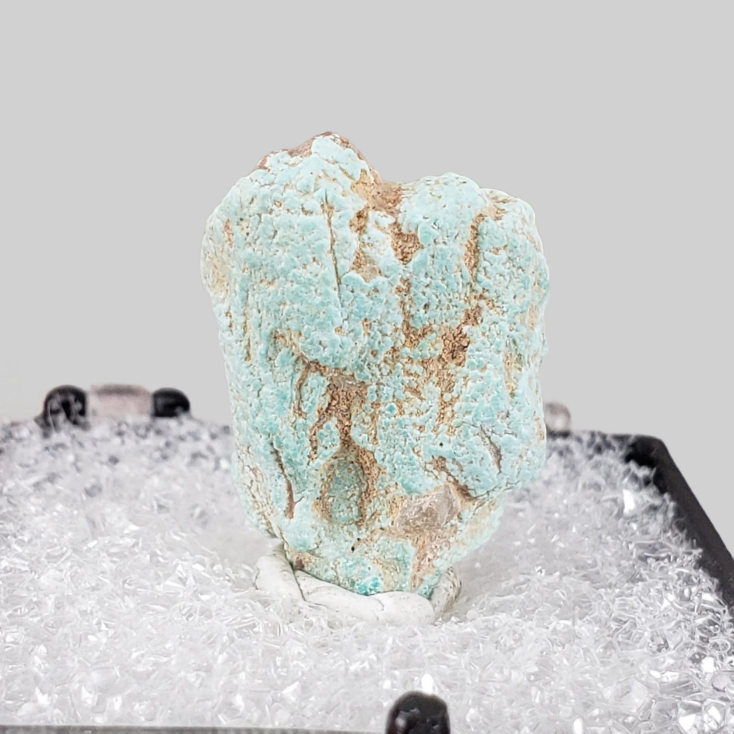 Pseudomorph Turquoise After Apatite | Perky Box Thumbnail Specimen | Sonora, Mexico 