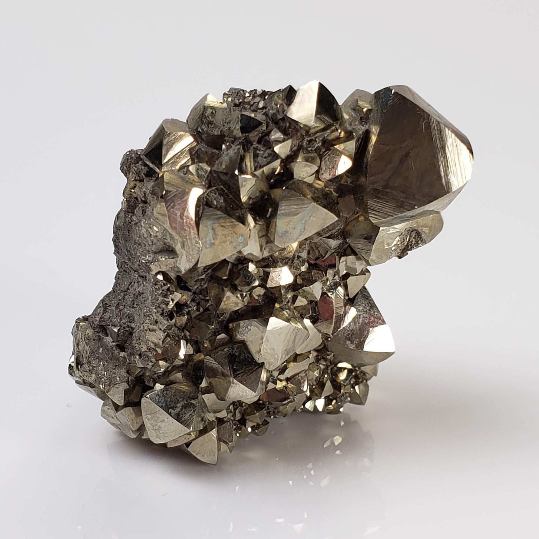  Pyrite Cluster | 64.4 grams | Canutillos Mine, Bolivia 