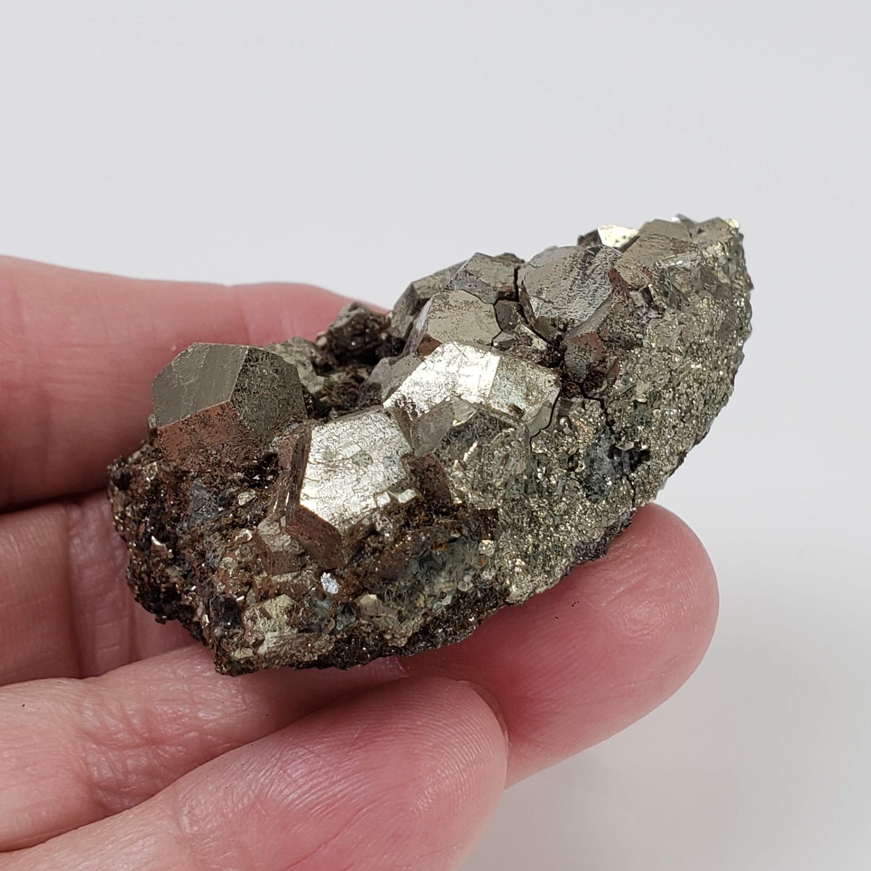  Pyrite Cluster | 93 grams | Island of Elba, Italy 5